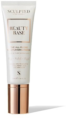 Beauty Base All-in-One Moisturising Primer from Sculpted by Aimee (Original) - 50ml 3-in-1 Hydrating Primer with SPF 30 That Preps, Protects and Perfects Your Skin