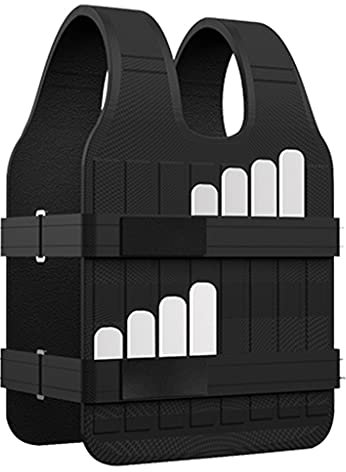 ZXQZ Gewichtsweste 5 Kg / 8 Kg / 10 Kg / 12 Kg / 15 Kg / 20 Kg / 25 Kg, Verstellbare Gewichtsweste mit Abnehmbaren Eisengewichten, für Weight Loss Running Gym Training (Size : 25kg)