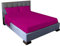 Jenny Sesal Set lenzuola letto - tinta unita - Made in Italy Completo Matrimoniale - FUCSIA - Set Lenzuola + Federe