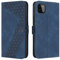 OKZone Coque pour Samsung Galaxy A22 5G, Etui Protection Housse Premium en Cuir PU Portefeuille Étui Téléphone [Fermoir Magnétique] [Fentes pour Cartes] Flip Case pour Samsung Galaxy A22 5G（Bleu
