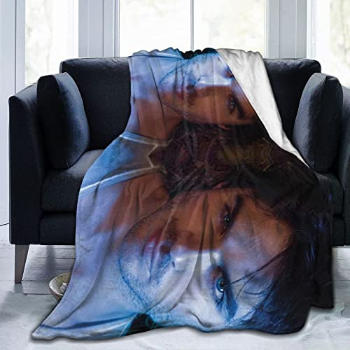 Ian-Somerhalder Kuschelige Plüsch-Thow-Decke, Flanelldecke, Bettwäsche, warmes Fleece, weiche Decke für Sofa, Couch, Wohnzimmer, Büro, Auto, Camp, Stranddecken, 203,2 x 152,4 cm