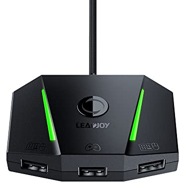 leadjoy VX2 AimBox Keyboard Mouse Adapter Converter, Controller Adapter Converter for Xbox One, Xbox Series X/S, PS5, PS4 and Switch