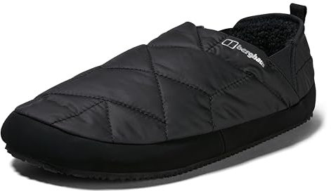 Berghaus Unisex's Warm Fleece Lined Bothy Slipper 2.0, Black, 11/12 UK