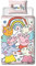 Character World Peppa Pig and Friends Offizielles Bettwäsche-Set für Einzelbett, buntes Verspieltes Design, wendbar, 2-seitig, inkl. passendem Kissenbezug, Polycotton