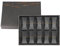 Youda Lot de 10 porte-baguettes en alliage pour tenir cuillère, fourchette, couteau (noir, 10 pièces)