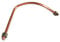 Aluminum Air Compressor Exhaust Tube Replacement Copper Tone,Air Pipe Air Pump Spare Parts, Easy to Install (10 x 450mm/0.4 x 17.7)