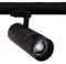 INNOVATE 3 Phasen LED Strahler fokussierbar, 8W, 20-55°, 3000K | 3Phasen Spots schwarz | LED Schienenstrahler | Deckenstrahler Schienensystem Lampen | 3 Phasen Schiene Spot Fokus dimmbar WW
