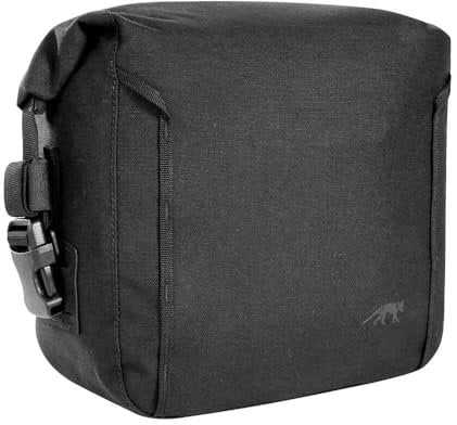 Tasmanian Tiger TT Tac Pouch 1 WP Gepolsterte, wasserfeste Rucksack-Zusatztasche mit Molle-System für Kamera-Ausrüstung, Objektive, Elektronik; Schwarz