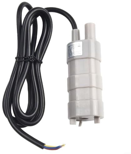 Water Pump, 1000L/H 12V Whale Pump High Flow Water Pump Submersible Pump For Camper Caravan Motorhome