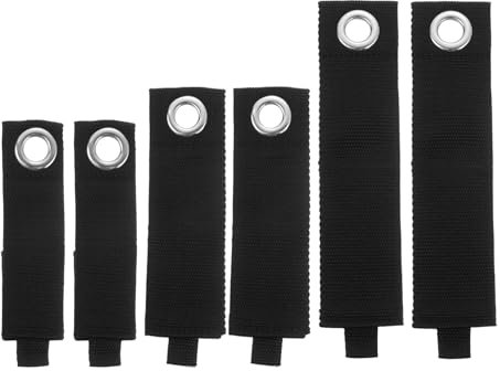 QUARKZMAN Aufbewahrung Gurte für Werkzeuge Schläuche Seil Wohnmobil Garage-Sortiment 6 Pack （ 10/13/17 ）