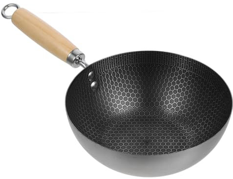 MAGICLULU Sartén De Panal Acero Inoxidable 27 Cm Utensilios De Cocina No Se Pega