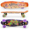 UpTone360 Mini Cruiser Skateboard | für Kinder ab 6 Jahre | ABEC 9 Kugellager | Belastbarkeit bis 100kg | langlebig & stabil | ideal für Kinder ab 4, 8 & 10 Jahre, Jugendliche & Erwachsene
