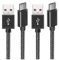 PS5 Controller Charger Cable,2 pack 6.6ft Fast Charging USB Type C Charger Cord for PS5 Dual Sense, Nintendo Switch,Xbox Series X/Series S Controllers,iPhone 16/15 Pro Max Plus,Android Phones Charger