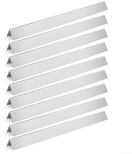 Placa caliente de acero inoxidable, barras de sabor, distribución uniforme del calor y control preciso de llama para Weber para parrilla Summit serie 400 7121001