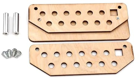 MVOSJFIE Carving Storage Rack Multi Hole Organizer Wooden Rack for Carving Tools