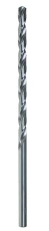 DART HSS Long Series Twist Drill Bits | 4mm | Suitable for Wood and Metal | Precision Ground Steel | 5 Pack | Silver