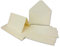100 x Doppelkarten – Umschlag - Set DIN A6/C6 - creme-weiß – Karte DIN A 6-10,5 x 14,8 cm - 240 g/m² mit Brief-Umschlägen DIN C6-11,3 x 16,0 cm - 120 g/m² Nassklebung