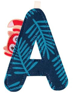 Lilliputiens 86465 StoffbuchstabeA Fuchs Alice