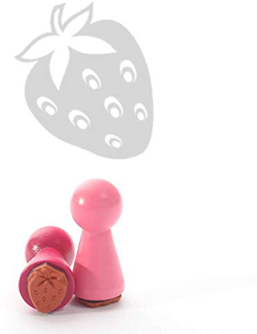 Motivstempel Titel: Ministempel Erdbeere
