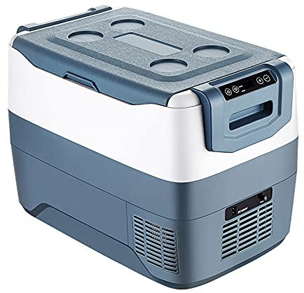 Frigorifero Portatile Elettrico Frigo Freezer Elettrico Portatile Compressore, Mini Frigo per la Guida di Viaggi Pesca All'aperto e per Uso Domestico, Refrigerata e Congelata, 30L / 40L / 50L