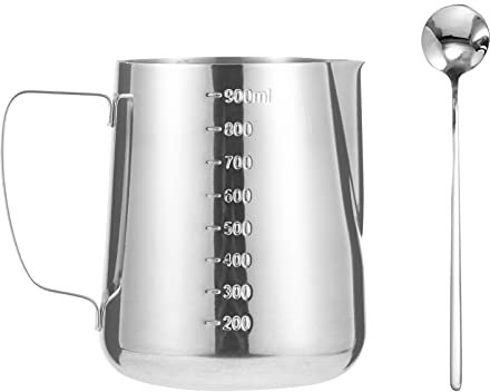 Pot à Lait En Acier Inoxydable: Melting Pot à Cire De Bougies - Pot De Coulée De Fonte De Cire Pour La Création Cappuccino Espresso