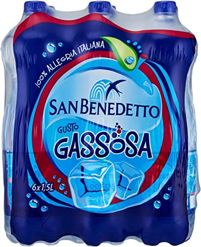 San Benedetto Gassosa - Botellas refrescantes (12 unidades, 1,5 L)