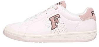 FILA Crosscourt 2 NT Patch Wmn, Scarpe da Ginnastica Donna, Bianco Pale Malva, 39 EU