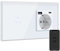 BSEED Enchufe USB C 20W Normal con Interruptor de Luz WiFi,Blanco Schuko Enchufe con Cargador Rápido USB Tipo C,1 Gang WiFi Interruptor Compatible con Alexa y Google Home