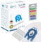 Qpro Microfibre Vacuum Cleaner Dust bags Compatiable With Miele Miele Cat & Dog GN Type vacuum cleaners with Qpro Rainbow Vacuum Cleaner Bag Air Fresheners