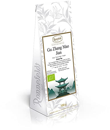 Ronnefeldt - Gu Zhang Mao Jian - Bio - Grüner Tee aus China - 100g, Menge:6 Stück