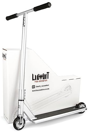 Limit LMT71AZ Pro Street Scooter mit Boxenden. Bester Freestyle BMX Stunt-Scooter, perfekt für große Erwachsene und Jugendliche, fortgeschrittene oder fortgeschrittene Trick-Scooter-Fahrer.