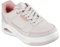 Skechers Uno Court, Sneaker Donna, Finiture in Pelle Naturale Corallo Duraleather, 39 EU