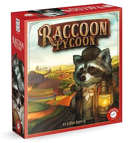 Raccoon Tycoon - Der Verkaufserfolg aus den USA! Das strategische Familienspiel rund um das goldene Zeitalter von Astoria
