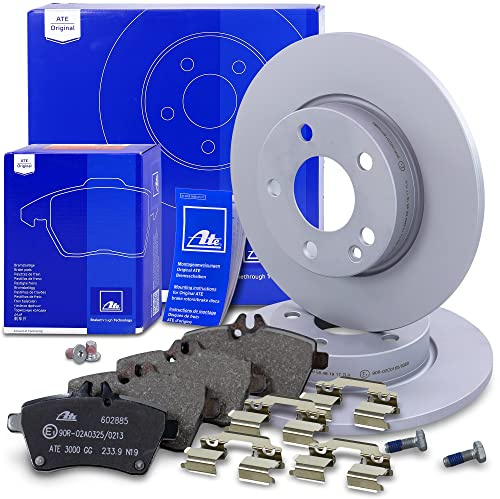 ATE Bremsenset Vorderachse inkl. Bremsscheiben vorne Ø 276 mm und | Kompatibel mit: MERCEDES-BENZ A-CLASS