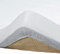 Erwin Müller Spannbettlaken wasserdicht/Kochfest Prenzlau f. Boxspringbett Molton weiß Größe 200x200 cm