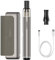 JOYETECH Eroll Slim Vape Kits 1500 mAh + 480 mAh großer Akku 2 ml wiederaufladbares USB-C Wechsel Pod System ohne Nikotin Gunmetal Grau