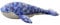 OUKEYI Plüschtier für Kinder, Buckelwal, großes blaues Wal, Stofftiere, Spielzeug, Meeresleben, Plüsch, Fische, Geschenke (70 cm)