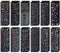 TIESOME 24 Blatt Selbstklebende Taufe Deko Glitzer Sticker, Holografische Deko Aufkleber Laser PET Wasserfest Dekorative Aufkleber für DIY Urlaubsideen Ostergeschenke Kinder Erwachsene