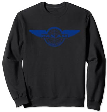 Pan Am Clipper Pilot Blue Print Sweatshirt