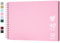 Hiwhy Fotoalbum Scrapbook 28x20,5 cm 20 Blätter DIY Scrapbook Hartes Kraftpapier Baby Erinnerungsbuch Familie Geburtstag Hochzeitstag Scrapbook, Rosa