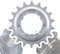 F26 Shimano Fahrrad Nexus/Alfine Getriebenaben Verschleiss Teil Service Wartung Austausch Naben Ersatz Ritzel (Silber 19 Zähne)