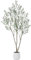 CROSOFMI Olivier Artificielle Interieur en Plastique Pot 210 cm Grande Fausse Plante Exterieur Decoration Balcon Chambre Maison（1 Pack）