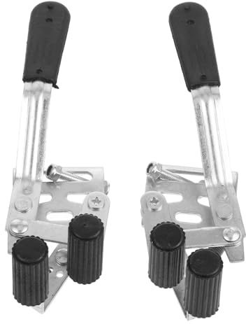 PLAFOPE 2Stücke Handbremsen Seiten Schraube Ersatzteile für Bremsen Reparatur Kompatibel mit Faltbaren und Schmalen Rollstühlen Langlebige Qualität