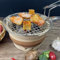 Barbecue d'extérieur en acier inoxydable - 27 cm - Rond - Charbon électrique au gaz (D27 cm)
