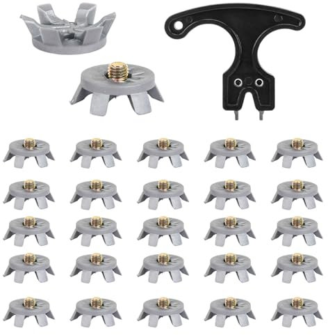 20 pinchos para zapatos de golf, reemplazos de picos de golf con herramienta de extracción de llave, tacos de zapatos de fácil reemplazo con estabilidad de tracción y comodidad