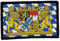 Freistaat Bavarian Bayern Flagge gewebte Morale patches mit Hakenklett auf der Rückseite mit Wappen color