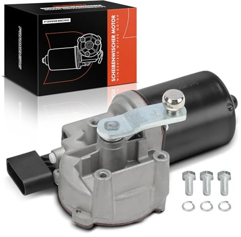 Frankberg Wischermotor Scheibenwischermotor 4-polig Vorne Kompatibel mit Toledo IV KG3 Fabia III NJ3 Rapid NH3 NK3 NK6 Rapid Spaceback NH1 Replace# 5JB955113