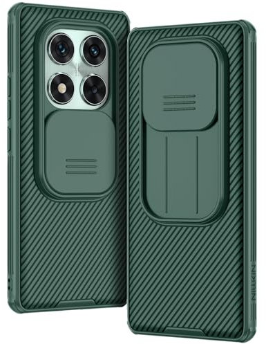 AROYI Funda Compatible con Xiaomi Redmi Note 14 Pro 5G(No para 4G), Funda Xiaomi Poco X7 5G Tapa Deslizante para la cámara Funda para Xiaomi Redmi Note 14 Pro 5G (6.67) - Verde