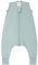 Mosebears Gigoteuse Bébé à Pieds 1.0Tog Respirante en Coton-Gigoteuse d'Été et l'automne pour bébé(Calm Sage,75cm(12-24 Mois))