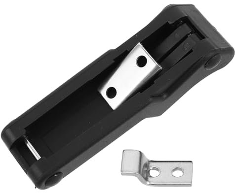 MUCKLILY Serratura Elettromagnetica per Armadietti e Blocco Lucchetto per Armadi Elettrici e Meccanici Sicurezza per Barche e Camper Design Versatile e Facile da Installare Colore Nero